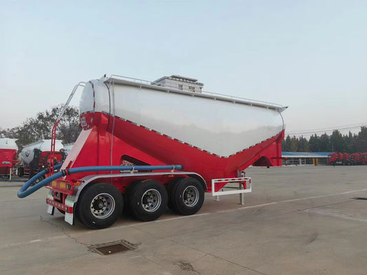 3 Axle Bulk Cement Trailer 10000 Gallons 36 Cubic Meters Fly Ash Trailer