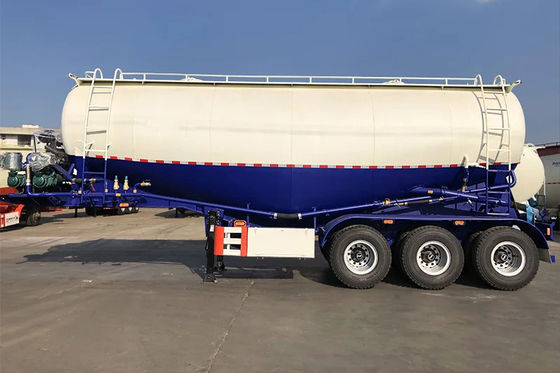 40ton 50ton Dry Bulk Cement Tanker Trailer V Shape Carrier Tanker Semi Trailer