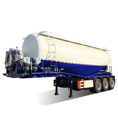 40ton 50ton Dry Bulk Cement Tanker Trailer V Shape Carrier Tanker Semi Trailer
