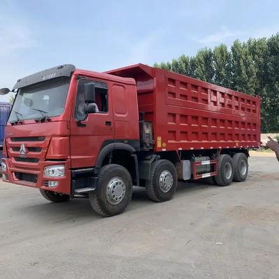 공장 가격 430HP 12 휠러 신차 또는 중고 Howo 8x4 Sinotruk 덤프 트럭 트레일러
